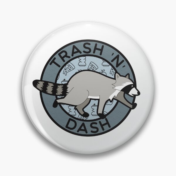 Item preview, Trash 'n' Dash Raccoon designed and sold by Mystvfy.