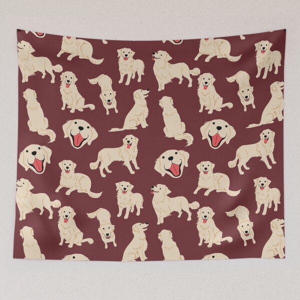 Item preview, English Cream Golden Retriever - Crimson designed and sold by frankyou.