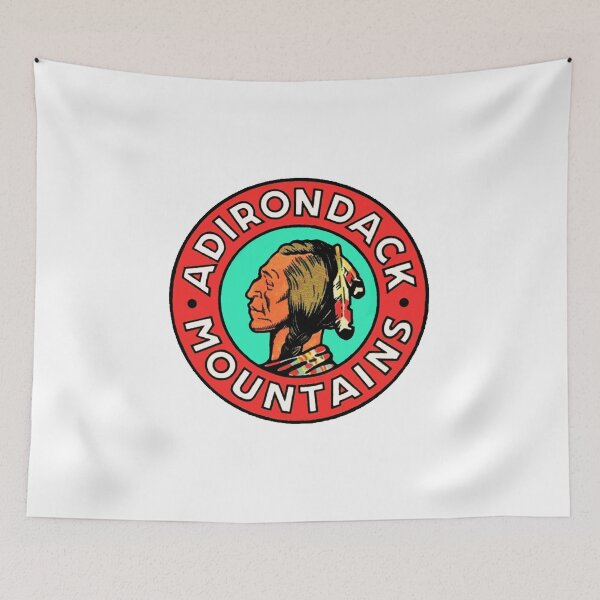 Item preview, Imagen de viaje de las montañas Adirondack de estilo vintage de los años 50 designed and sold by Drewaw.