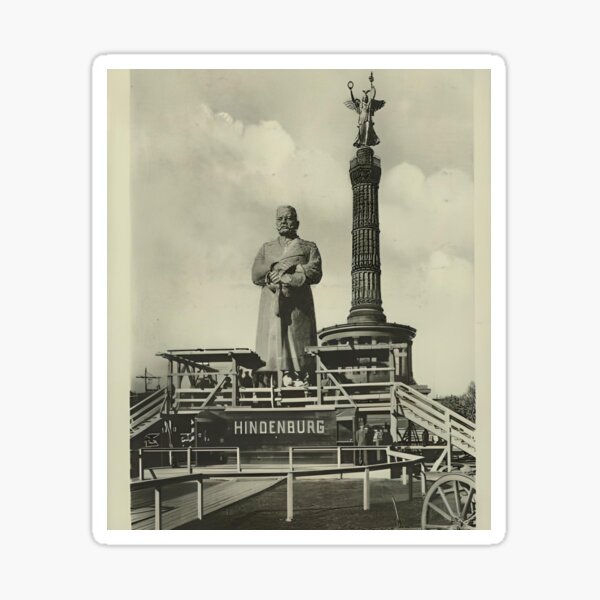 Item preview, Paul Von Hindenburg Statue designed and sold by HistoricalPlace.