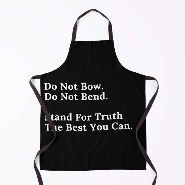 Item preview, Do Not Bow - White Text designed and sold by TheKnightWriter.