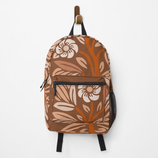 Item preview, Vintage Stencil Rosebush Flowering Tree Brown designed and sold by Anna Lemos.