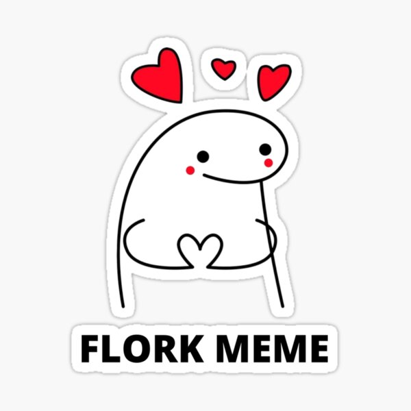 Flork Meme Sticker For Sale By Mettalane Redbubble