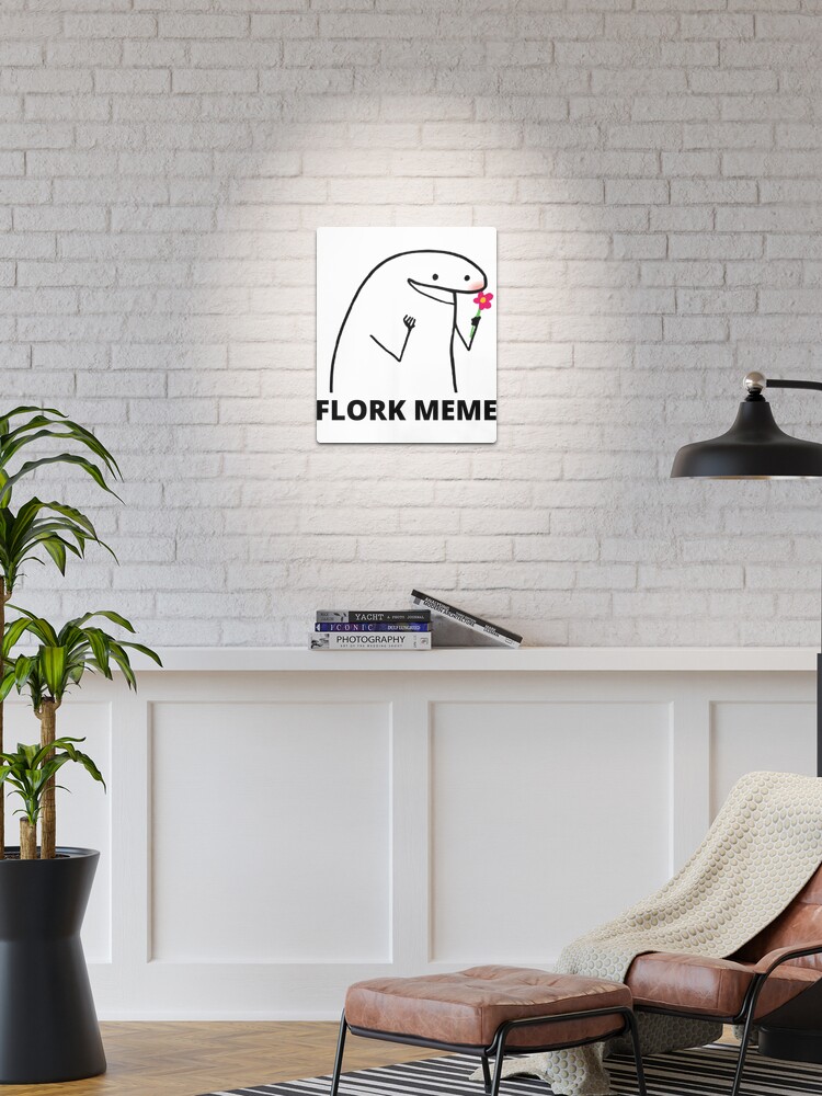 flork meme  Poster for Sale by MettaLane