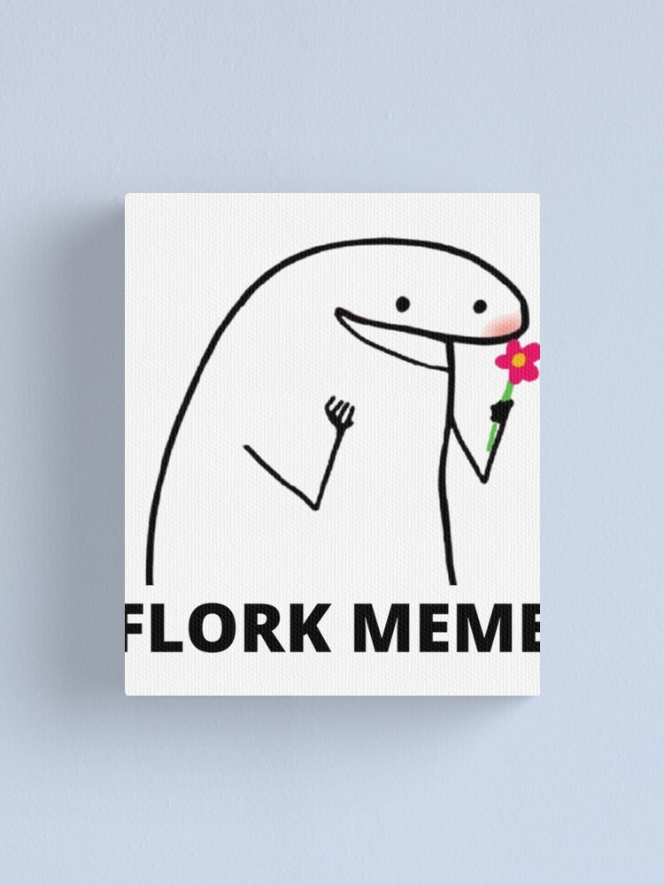 flork meme  Poster for Sale by MettaLane