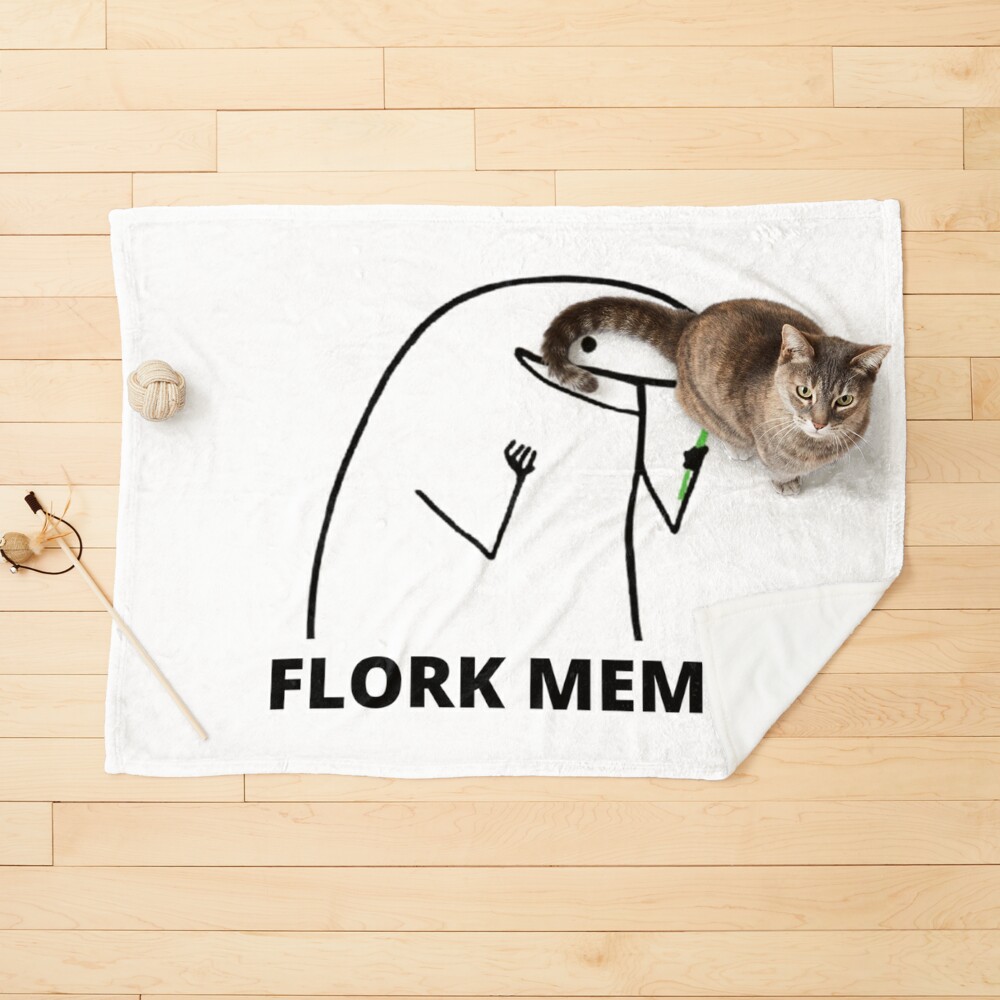 flork meme  Poster for Sale by MettaLane