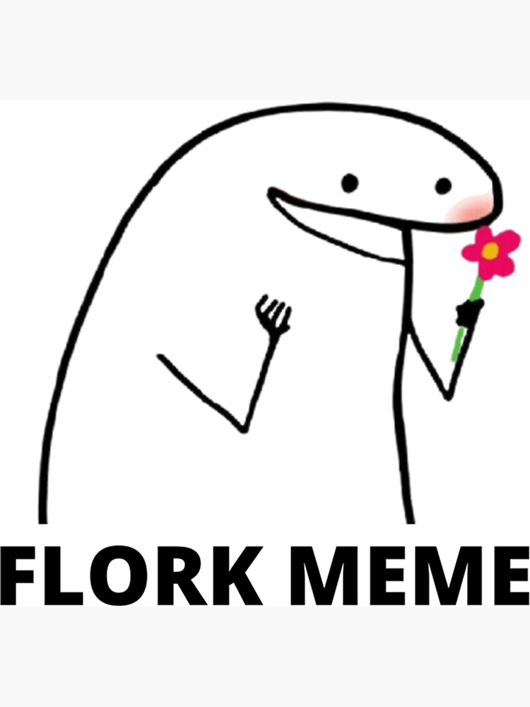 Cool Flork meme Sticker for Sale by onlyheba