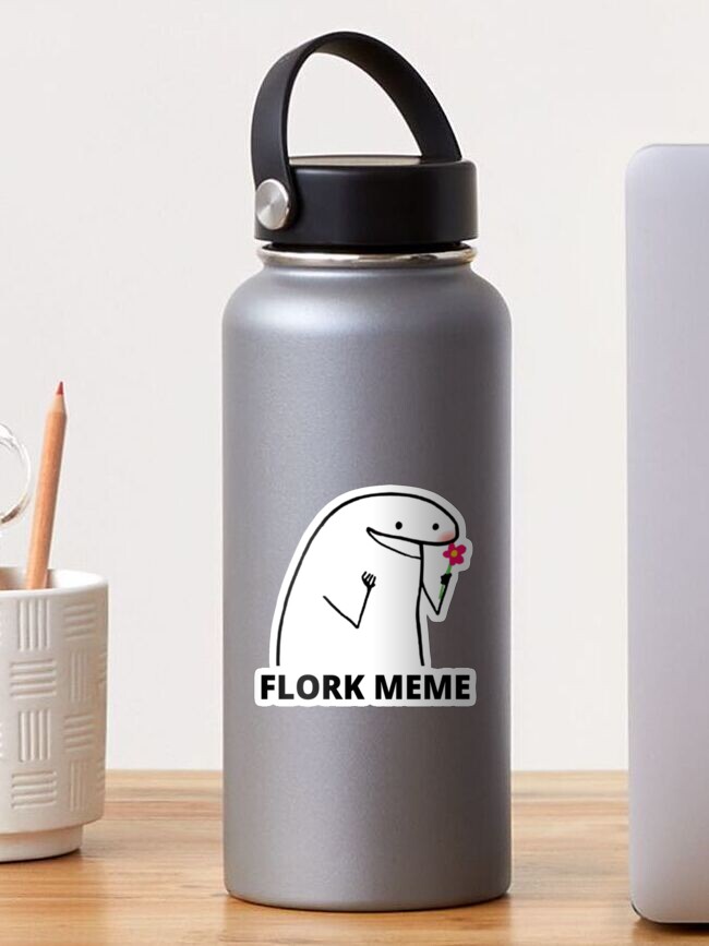 flork meme  Poster for Sale by MettaLane