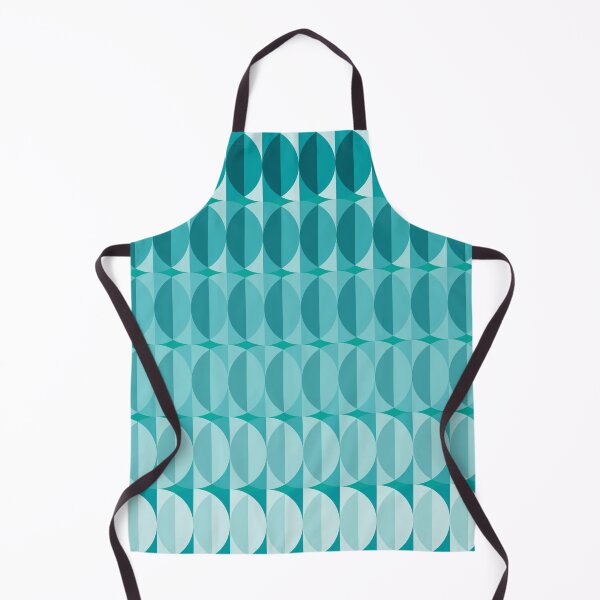 Item preview, leaves in the moonlight - a pattern in teal designed and sold by VrijFormaat.