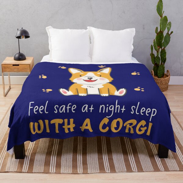 Item preview, Feel safe at night sleep with a corgi designed and sold by APTufnall.