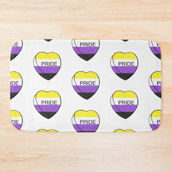 Item preview, Pride Candy Heart - NonBinary designed and sold by gennyevans.