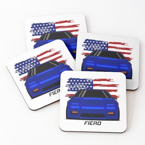 Item preview, Front Blue Fiero designed and sold by goldentuners.