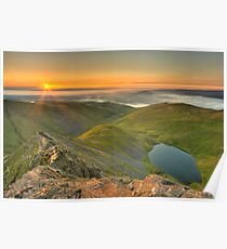 Scales Tarn from the Edge Poster