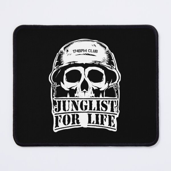 Item preview, Junglist for Life ( White Skull Soldier Edition ) designed and sold by WULFLAND ARTS.
