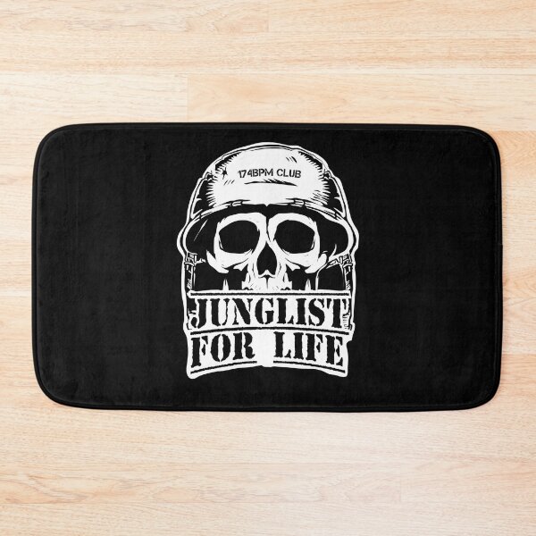 Item preview, Junglist for Life ( White Skull Soldier Edition ) designed and sold by WULFLAND ARTS.