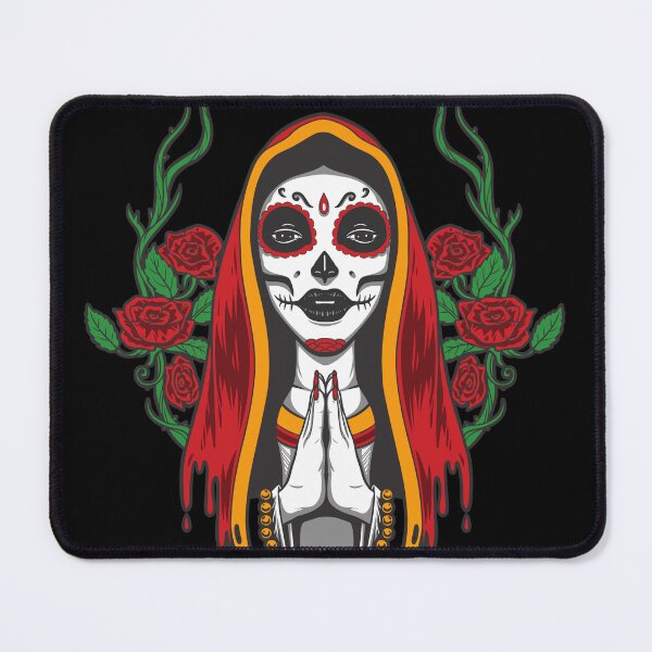 Item preview, Religious traditions. Mexican Santa Muerte designed and sold by Goliardika-Shop.