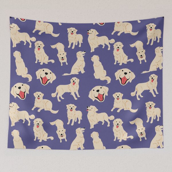 Item preview, English Cream Golden Retriever - Grape designed and sold by frankyou.