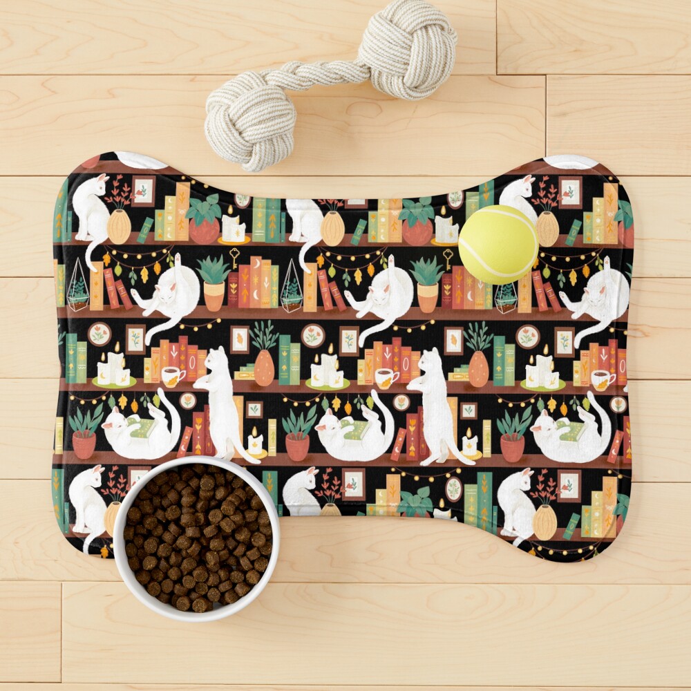 Library cats 2020 - night Pet Mat