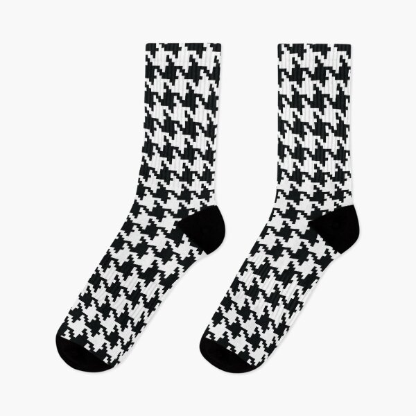 Item preview, Classic Houndstooth Check - Black and White designed and sold by Daisy Beatrice.