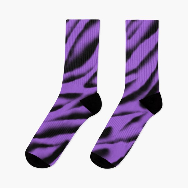Item preview, Watercolor black and purple zebra pattern designed and sold by hmorena.