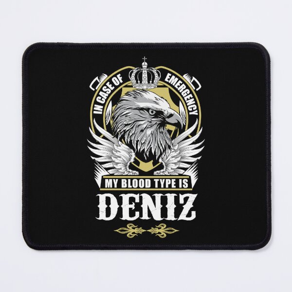 Item preview, Deniz Name T Shirt - In Case Of Emergency My Blood Type Is Deniz Gift Item Tee designed and sold by anthonyodo.