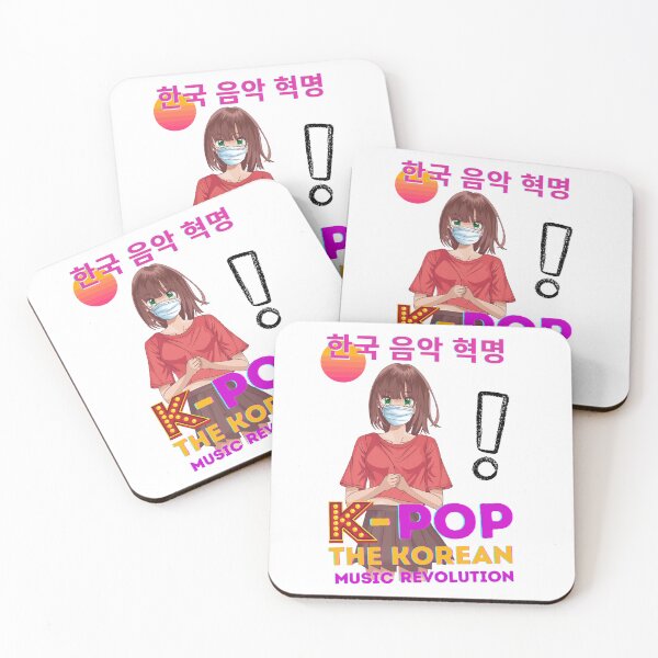 Item preview, A young manga-style girl loves k-pop music designed and sold by Goliardika-Shop.