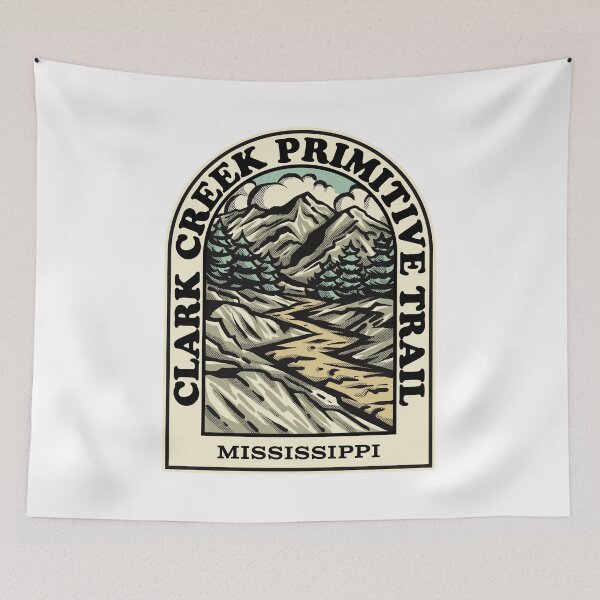 Item preview, Clark Creek Primitive Trail Mississippi hiking backpacking trail designed and sold by HalpinDesign.