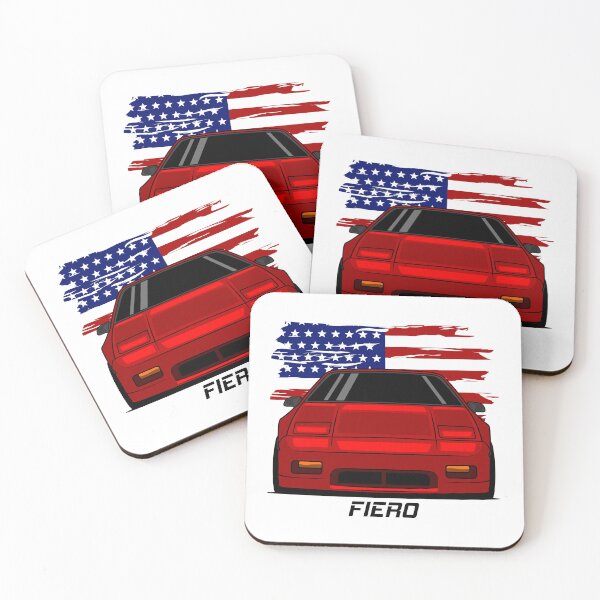 Item preview, Front Red Fiero designed and sold by goldentuners.