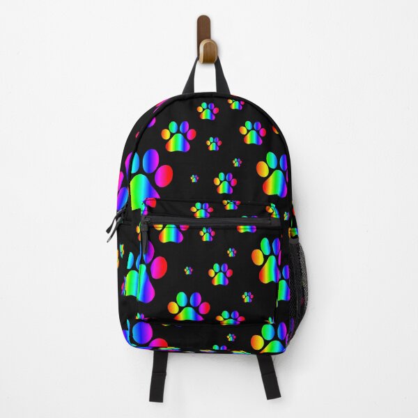 Item preview, Rainbow Pawprint Pattern  designed and sold by Deborah Camp.