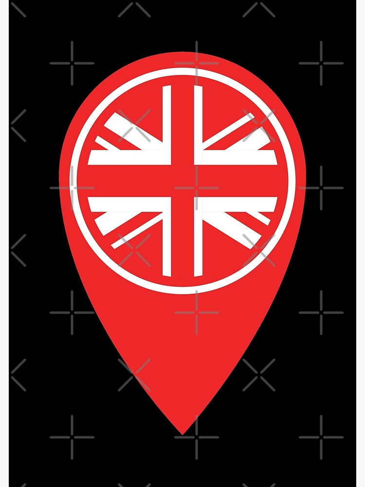 "Born British | Britain | London" Poster for Sale by Kurama-Designs ...