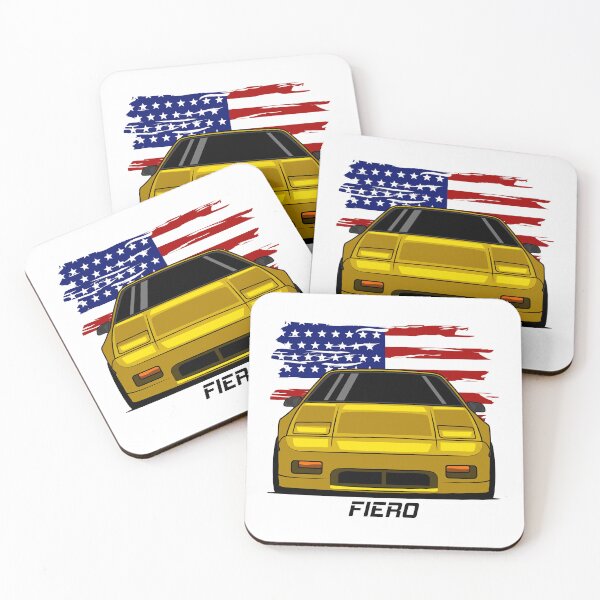 Item preview, Front Yellow Fiero designed and sold by goldentuners.