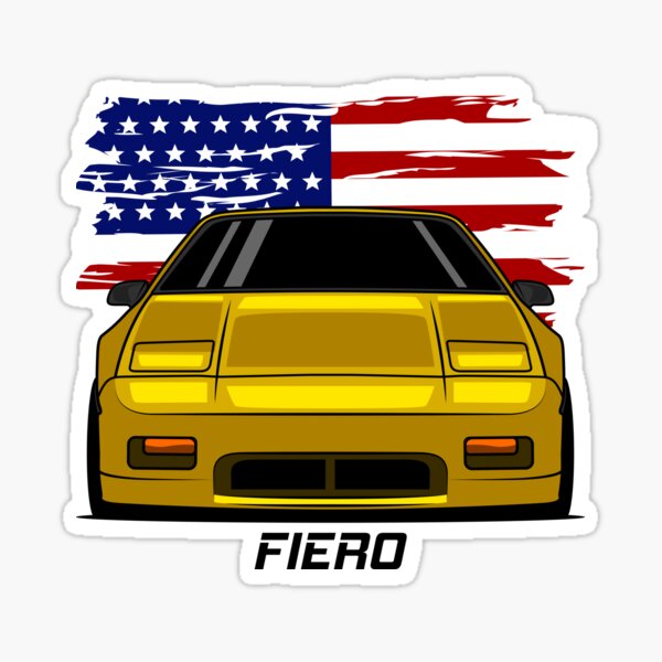 Fiero Silhouette Vector File 