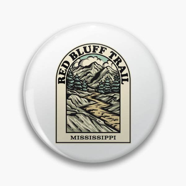 Item preview, Red Bluff Trail Mississippi hiking backpacking trail designed and sold by HalpinDesign.