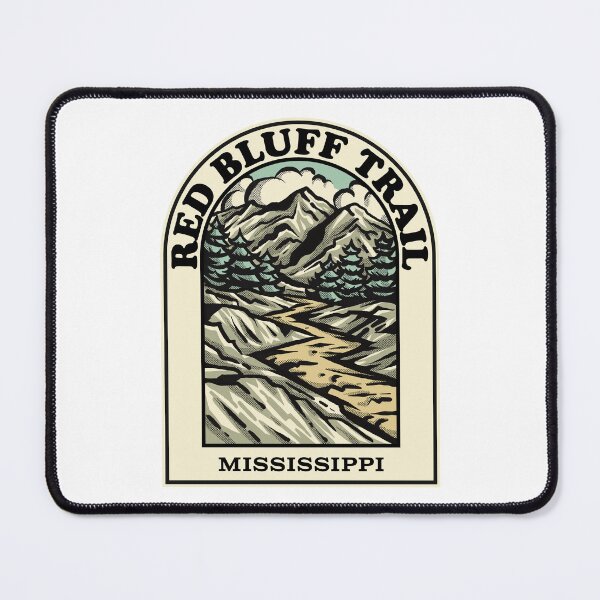Item preview, Red Bluff Trail Mississippi hiking backpacking trail designed and sold by HalpinDesign.