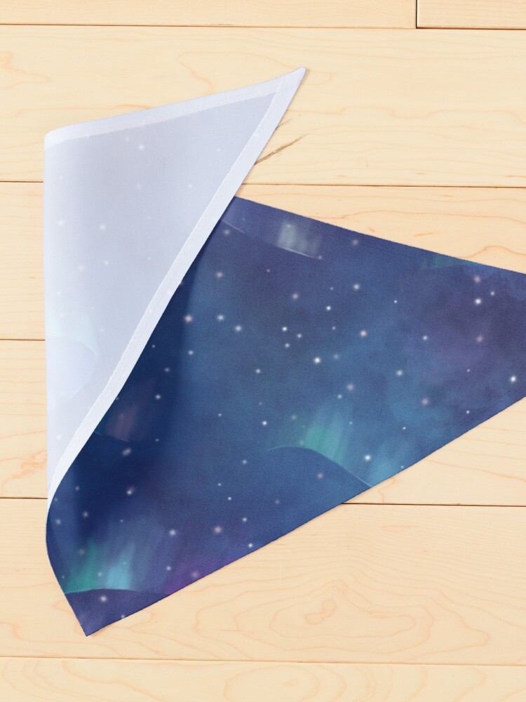 Alternate view of Aurora borealis Pet Bandana