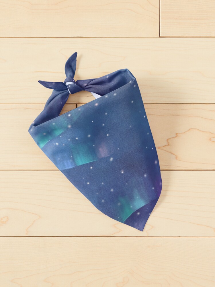 Alternate view of Aurora borealis Pet Bandana