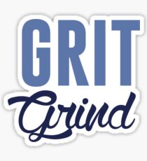 GRIT AND GRIND GRIZZLIES Sticker