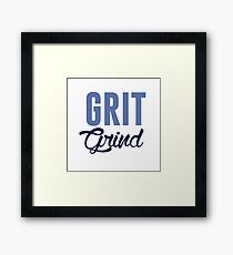 GRIT AND GRIND GRIZZLIES Framed Print