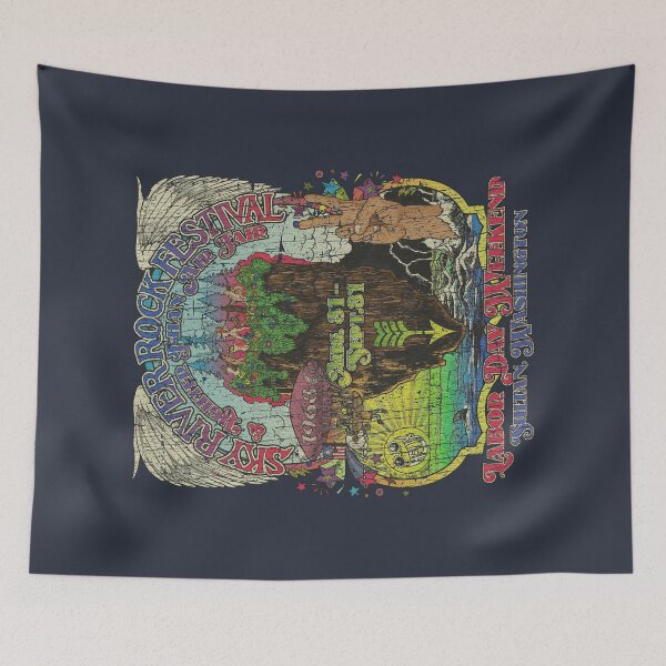 Item preview, Sky River Rock Festival and Lighter Than Air Fair 1968 designed and sold by AstroZombie6669.