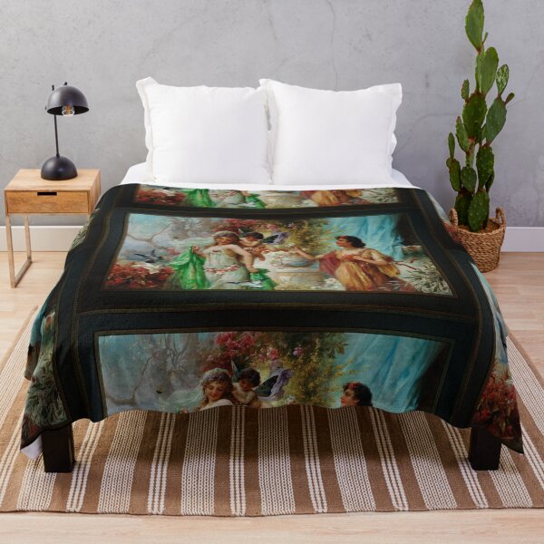 Item preview, A Classical Idyll by Hans Zatzka Remastered Xzendor7 Classical Art Old Masters Reproductions designed and sold by Xzendor7 Digital Art Creations.