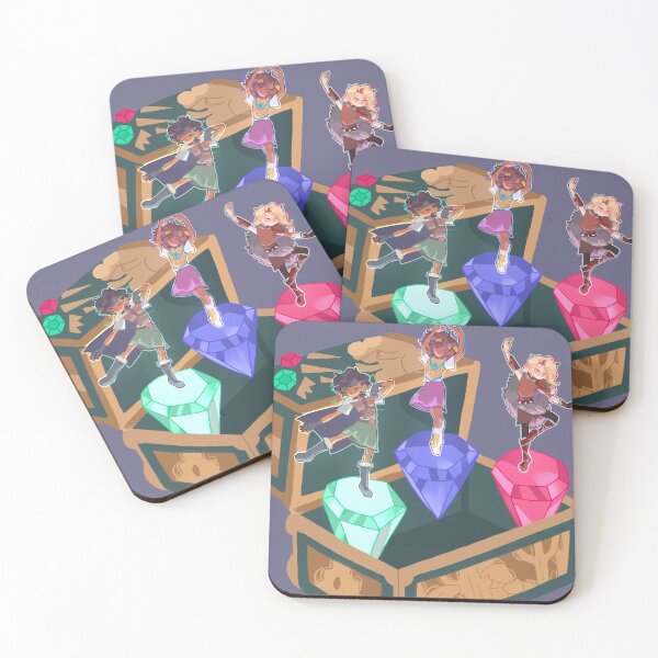 Item preview, Calamity Trio Gems designed and sold by datapancakes.