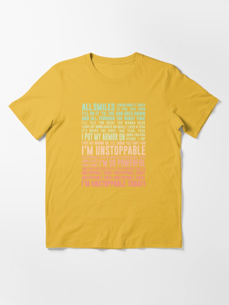 UNSTOPPABLE - SIA - music lyrics Pullover Hoodie for Sale by Ardalan  Saboori