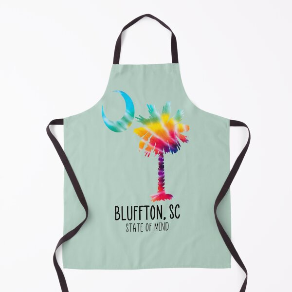 Item preview, Bluffton South Carolina Souvenir Gifts Palm and Moon Tie Dye designed and sold by bySoutherngal.