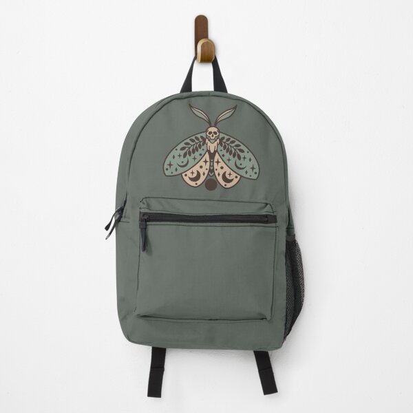 Item preview, Celestial Death Moth, Dark Sage Green designed and sold by Wendy Bazuta.