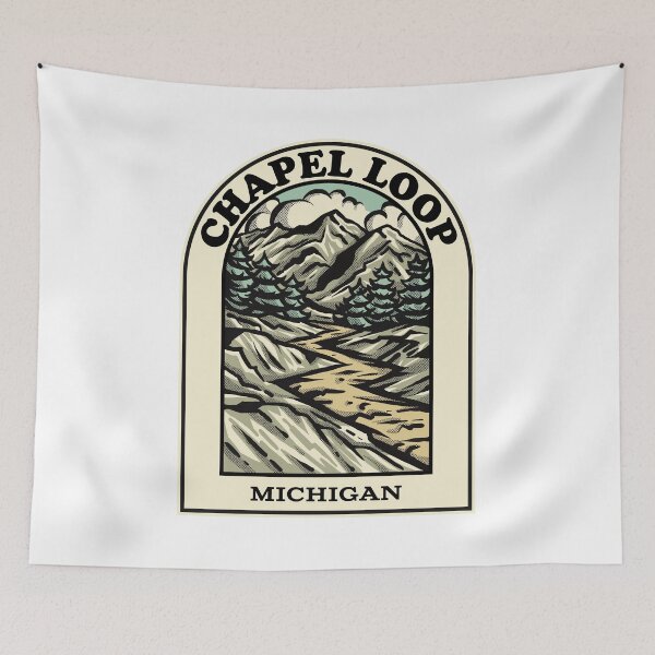 Item preview, Chapel Loop Michigan hiking backpacking trail designed and sold by HalpinDesign.