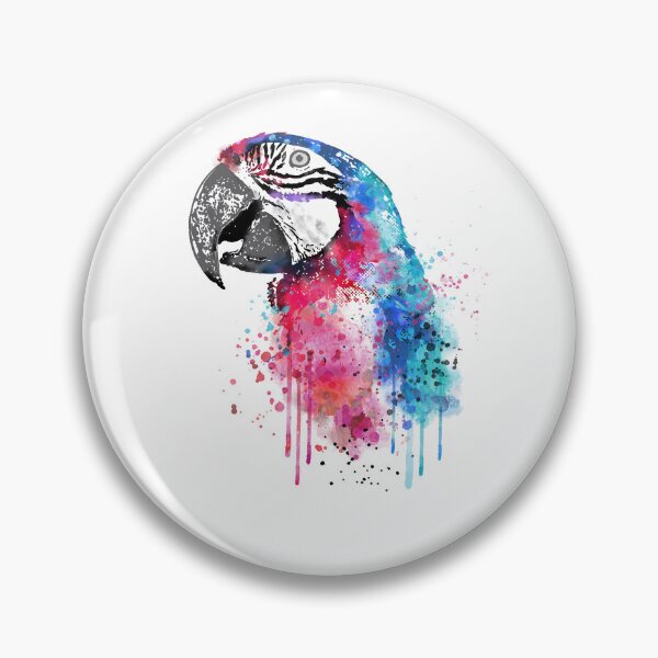 Item preview, Macaw designed and sold by Rosaliartbook.
