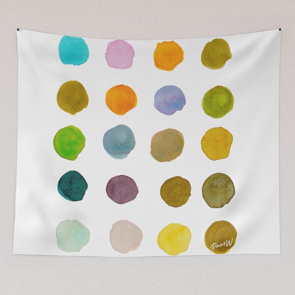 Item preview, Coloured Spots designed and sold by Rowanbank.