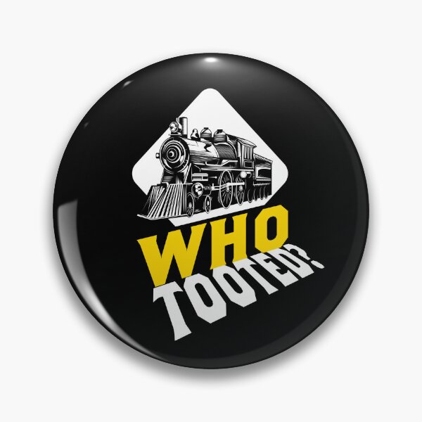 Item preview, Who Tooted Model Railroad designed and sold by MooonTees.