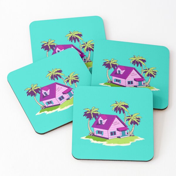 Item preview, Kame House Island - Dragon Ball designed and sold by VinceWillms.