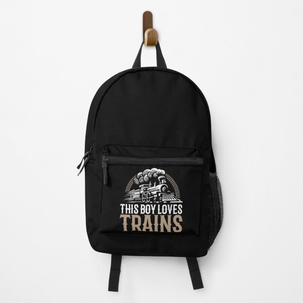 Item preview, This Boy Loves Trains Model Railroad designed and sold by MooonTees.